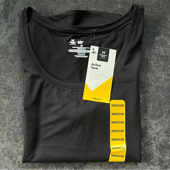 NWT Member's Mark Ladies Active Tank Size Medium - Picture 7 of 8